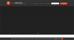 Desktop Screenshot of 3d-arena.com